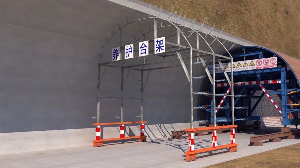 惠农区隧道施工动画制作公司 - 隧道施工工艺和施工方法 - 隧道施工汇报动画视频 - bim 工程施工动画